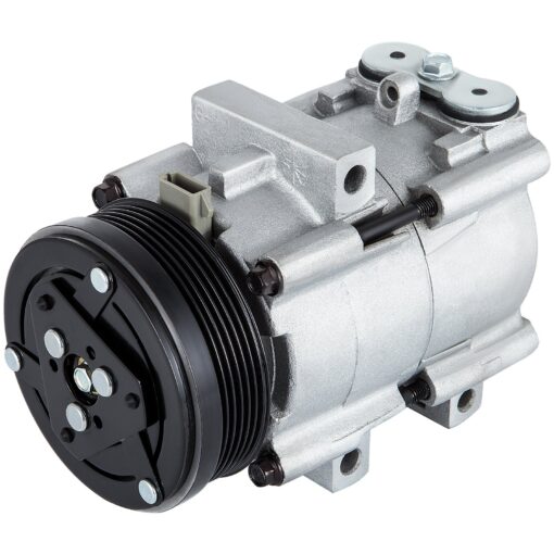 VEVOR Universal Air Conditioner Compressor with Clutch for 1993 2007 Ford Lincoln Mercury