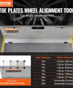 2-Pack Toe Plates with Magnetic Slot