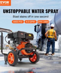 4.0 GPM (15.1 L/min) with 15 HP Engine