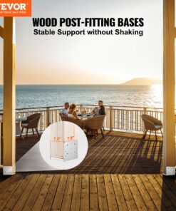 8x8 inch (203.2x203.2mm) Support Bracket for Pavilion Deck Porch