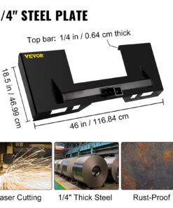 6.35mm (1/4") Thick Steel Adapter