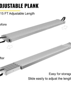 Adjustable 2.6-4.4m (8.6-14.5ft)