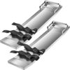 VEVOR Stainless Steel Concrete Knee Boards 75x20 cm 30x8 inch with Straps for Cement Finishing