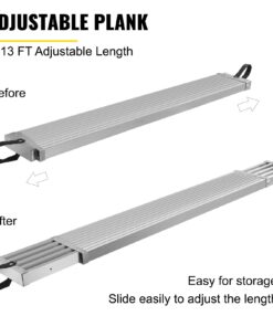 2.3-3.8m (8-13ft) Telescoping Scaffold Plank