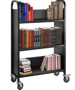 VEVOR Library Book Cart