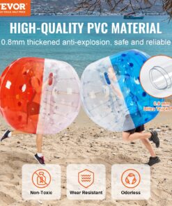 1.5m (5ft) Durable PVC Zorb Balls for Teens & Adults