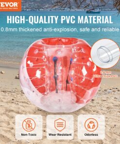 1.5M (5FT) Durable PVC Human Hamster Zorb Ball for Teens & Adults