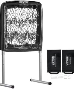 VEVOR 9-Hole Adjustable Baseball & Softball Rebound Net