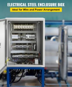 IP66 Waterproof & Dustproof Outdoor/Indoor Junction Box with Mounting Plate