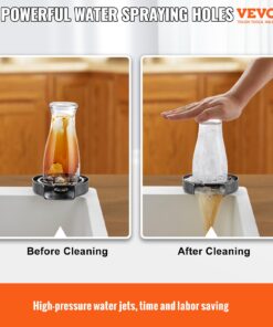 360° Rotating Stainless Steel Cup Washer for Sink