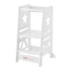 VEVOR Adjustable Childrens Tower Step Stool with Safety Rail