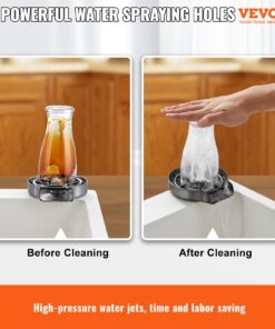 360° Rotating Cup Washer for Sink