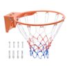 VEVOR Heavy Duty Q235 Steel Basketball Rim with Net
