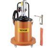 VEVOR 20L 5 Gallon Electric Pneumatic Grease Pump Set with 6m 20FT High Pressure Hose   Universal 360° Grease Gun