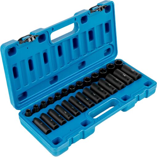 VEVOR 26 Piece 38 Inch 9 30mm Cr V Impact Socket Set