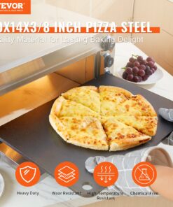 50.8 x 35.6 x 0.95 cm (20" x 14" x 3/8") - High Conductivity & Rustproof for Oven and Grill