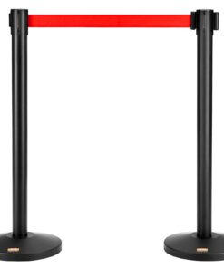 VEVOR Crowd Control Stanchions 2-Pack