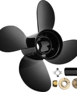 VEVOR 4-Blade Aluminum Outboard Propeller 10.3