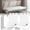 VEVOR Heavy Duty Horizontal Murphy Bed Wall Mount Kit for Queen and Twin Size Beds
