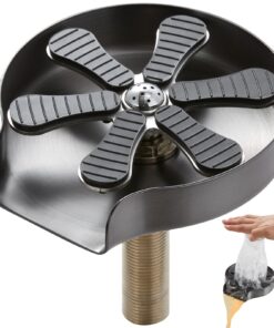 VEVOR 360° Rotating Glass Rinser with 10 Jets