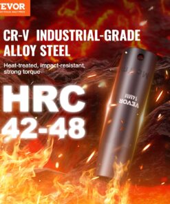 48-Piece SAE (5/16" - 3/4") & Metric (8-22mm) 6-Point Cr-V Steel with Extension Bars