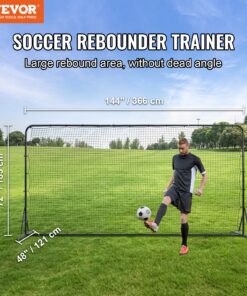 Идеально подходит для тренировок по футболу и волейболу на заднем дворе или в одиночку