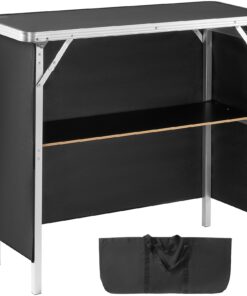 VEVOR Portable Tradeshow Podium Table with Storage