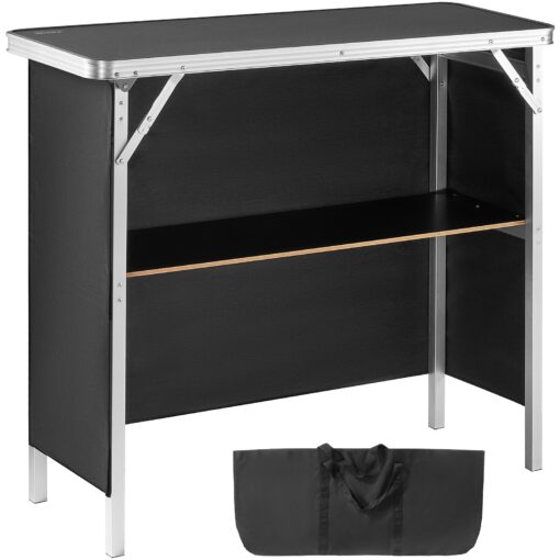 VEVOR Portable Tradeshow Podium Table with Storage