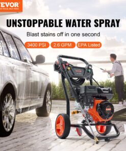 2.6 GPM (9.8 L/min) with Aluminum Pump