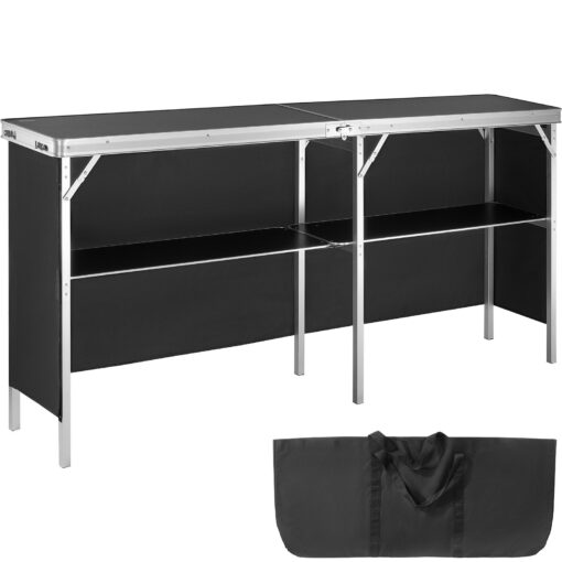 VEVOR Portable Tradeshow Podium Table with Storage