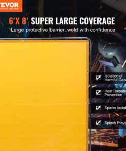 1.8 x 2.4 m (6' x 8') Vinyl Curtain