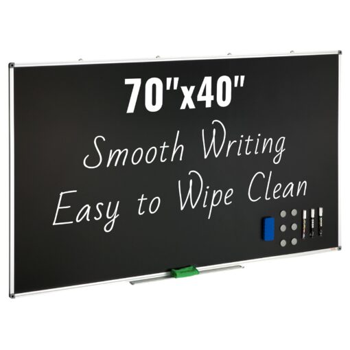 VEVOR Magnetic Black Chalkboard 178 x 102 cm 70 x 40 inch