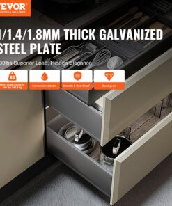 Steel Ball Bearing Runners for Kitchen Cabinets