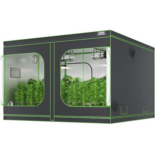 VEVOR 3x3 Meter 10x10 ft Hydroponic Grow Tent