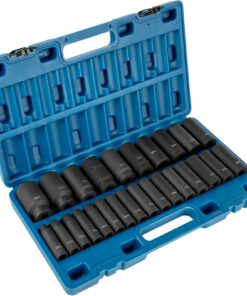 VEVOR 26-Piece 1/2-Inch Drive Impact Socket Set