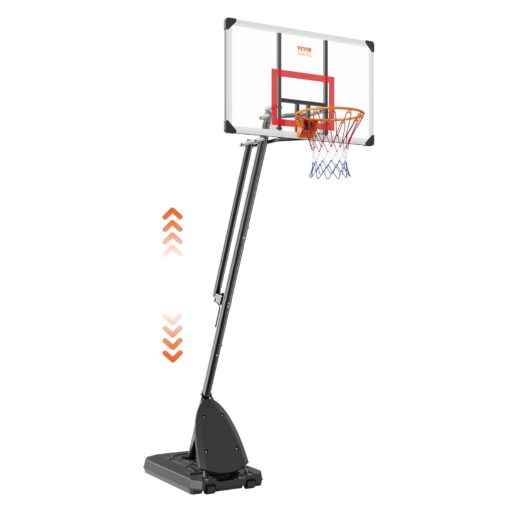 VEVOR Adjustable Basketball Hoop with 127 305 cm 42 10 ft Height