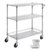 VEVOR 3 Tier Kitchen Utility Cart