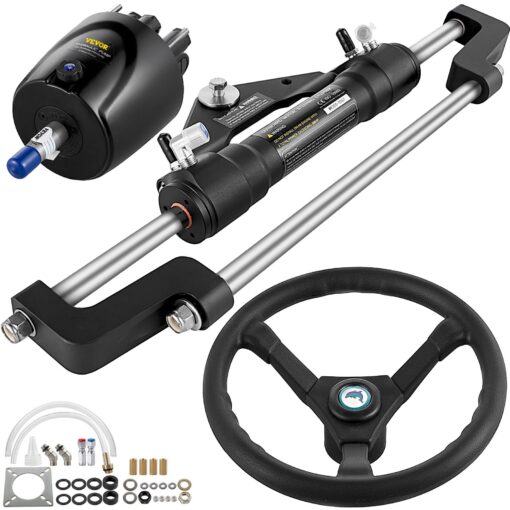 VEVOR Hydraulic Boat Steering Kit 300HP