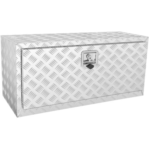 VEVOR 914×355×405 mm 36×14×16 in Aluminum Underbody Truck Toolbox with Lock and Waterproof Seal