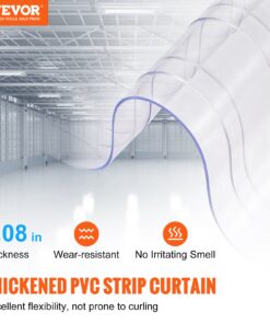 50m (164') Length x 20cm (8") Width x 2mm (0.08") Thickness