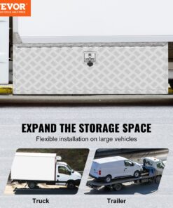 Waterproof Diamond Plate Storage for Trucks