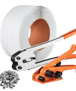 VEVOR Pallet Packaging Strapping Kit with Aluminum Tensioner & Sealer