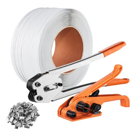 VEVOR Pallet Packaging Strapping Kit with Aluminum Tensioner Sealer