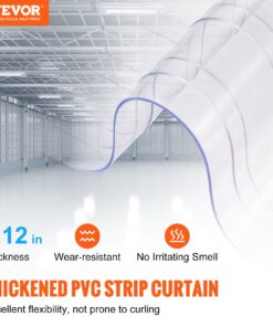 All-Weather Durable Plastic Door Strips for Warehouses