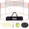 VEVOR 4 Way Volleyball and Badminton Net Set