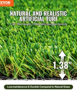 Durable and UV-Resistant Fake Mat with Drainage for Outdoor Patio