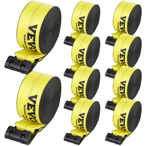 VEVOR Heavy Duty Winch Straps 10 Pack