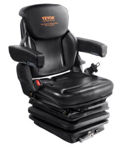 VEVOR Universal Tractor Seat with Adjustable Backrest