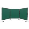 VEVOR 3 Panel Welding Screen with Flame Resistant Vinyl