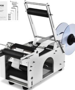 VEVOR Semi-Automatic Round Bottle Labeling Machine